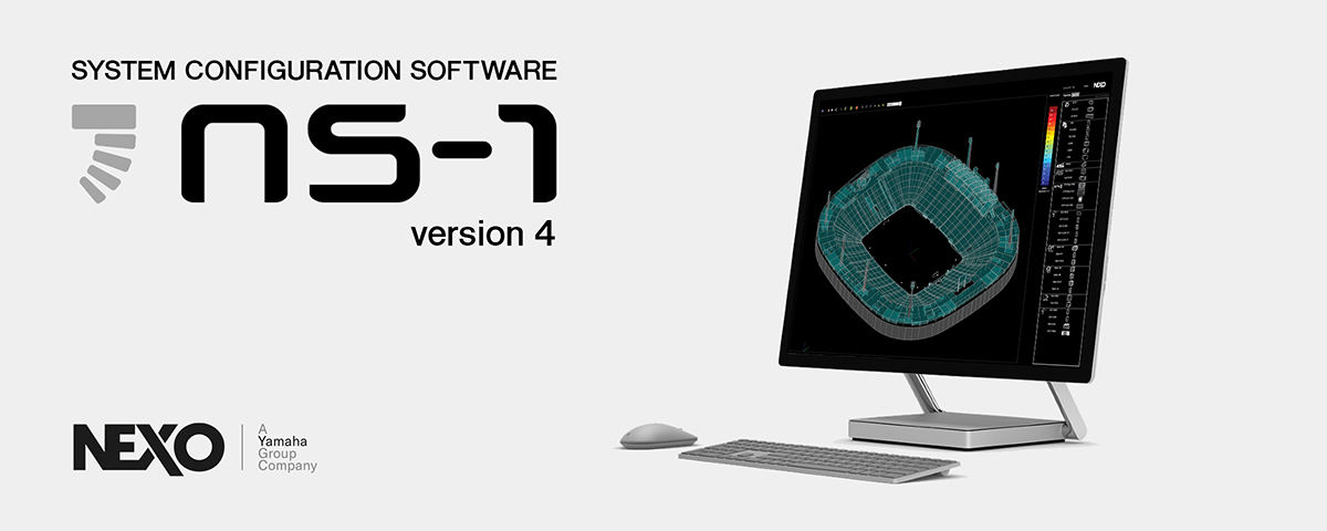 NEXO公司更新NS-1系统软件以集成利记sbobet扬声器系统和AFC Design Assistant